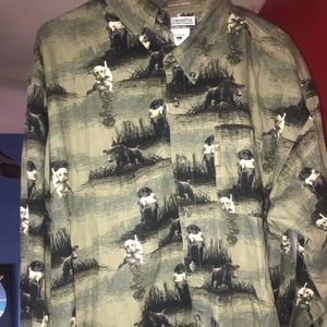 Columbia button up shirt